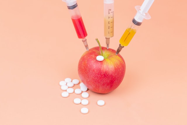 Additifs et migraineux 4 Pomme injectée d'additifs