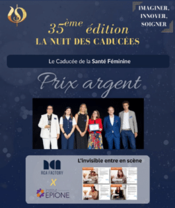 Prix d'argent aux Caducées 2025 6 epione caducees 2025